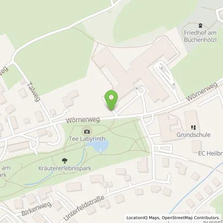 Standortübersicht der Tankstelle 17er Oberlandenergie GmbH in 83670 Bad Heilbrunn