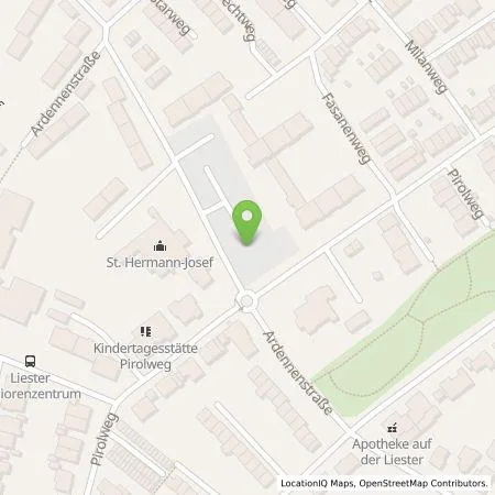 Standortübersicht der Tankstelle EWV Energie- und Wasser-Versorgung GmbH in 52223 Stolberg