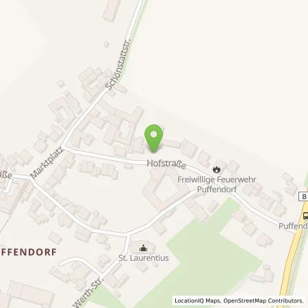 Standortübersicht der Tankstelle EWV Energie- und Wasser-Versorgung GmbH in 52499 Baesweiler