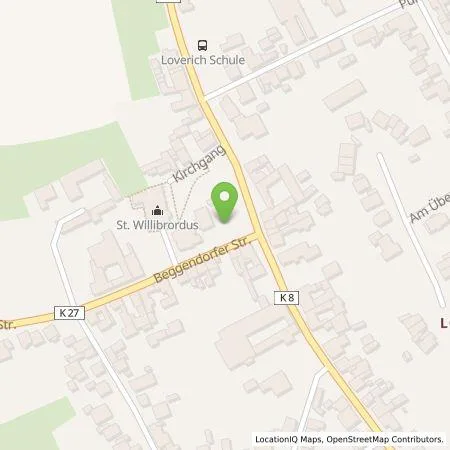 Standortübersicht der Tankstelle EWV Energie- und Wasser-Versorgung GmbH in 52499 Baesweiler