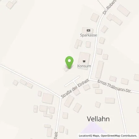Standortübersicht der Tankstelle WEMAG AG in 19260 Vellahn