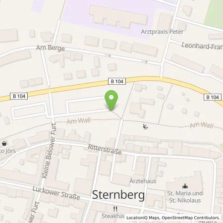 Standortübersicht der Tankstelle WEMAG AG in 19406 Sternberg