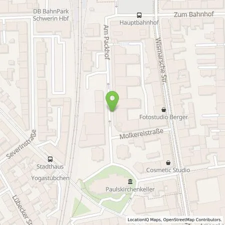 Standortübersicht der Tankstelle WEMAG AG in 19053 Schwerin