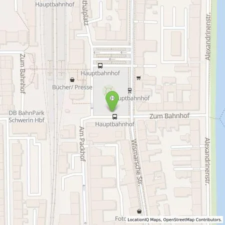 Standortübersicht der Tankstelle WEMAG AG in 19053 Schwerin