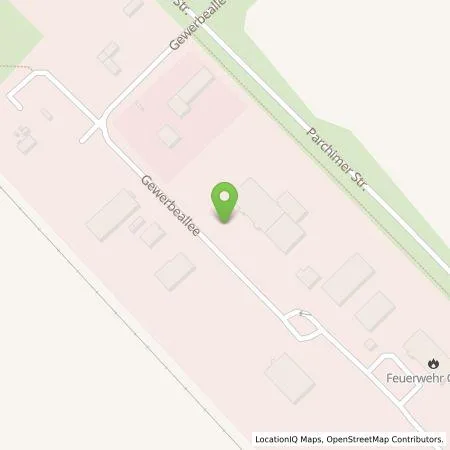 Standortübersicht der Tankstelle WEMAG AG in 19089 Crivitz