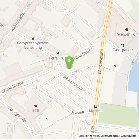 Standortübersicht der Tankstelle WEMAG AG in 19055 Schwerin