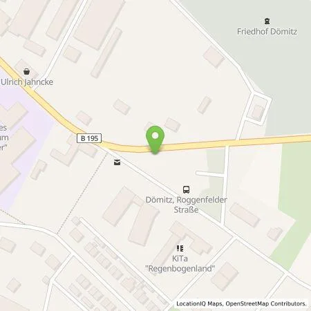 Standortübersicht der Tankstelle WEMAG AG in 19306 Dömitz