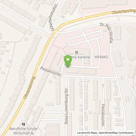 Standortübersicht der Tankstelle WEMAG AG in 19053 Schwerin