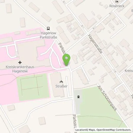 Standortübersicht der Tankstelle WEMAG AG in 19230 Hagenow