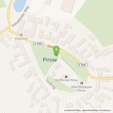 Standortübersicht der Tankstelle WEMAG AG in 19348 Pirow