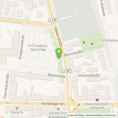 Standortübersicht der Tankstelle Enni Energie & Umwelt Niederrhein GmbH in 47441 Moers