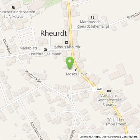 Standortübersicht der Tankstelle Enni Energie & Umwelt Niederrhein GmbH in 47509 Rheurdt