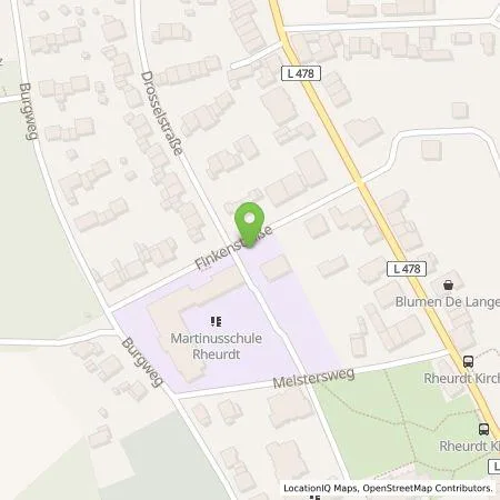 Standortübersicht der Tankstelle Enni Energie & Umwelt Niederrhein GmbH in 47509 Rheurdt