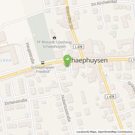 Standortübersicht der Tankstelle Enni Energie & Umwelt Niederrhein GmbH in 47509 Rheurdt