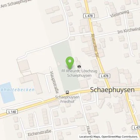 Standortübersicht der Tankstelle Enni Energie & Umwelt Niederrhein GmbH in 47509 Rheurdt