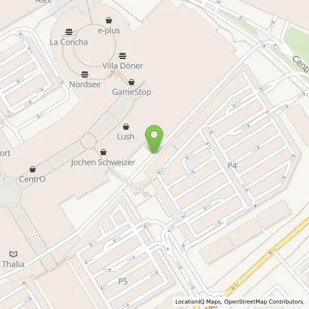 Standortübersicht der Tankstelle Energieversorgung Oberhausen AG in 46047 Oberhausen