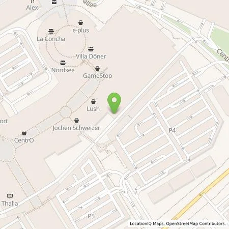 Standortübersicht der Tankstelle Energieversorgung Oberhausen AG in 46047 Oberhausen