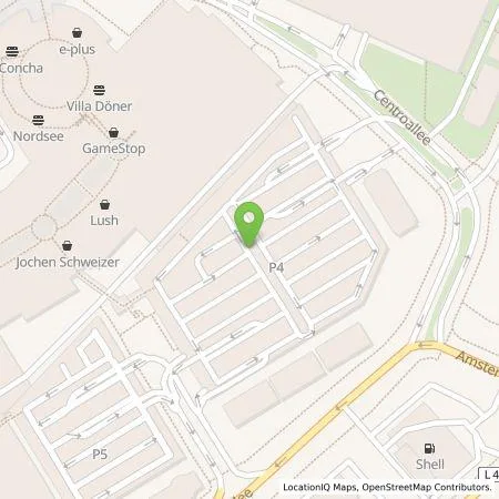 Standortübersicht der Tankstelle Energieversorgung Oberhausen AG in 46047 Oberhausen