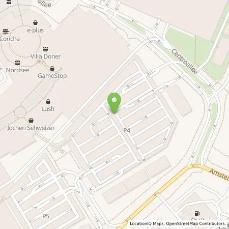 Standortübersicht der Tankstelle Energieversorgung Oberhausen AG in 46047 Oberhausen