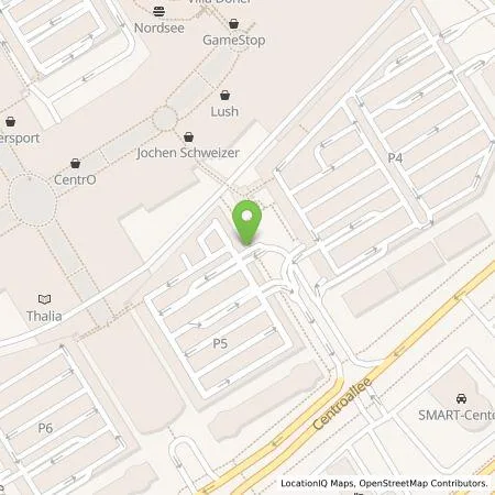 Standortübersicht der Tankstelle Energieversorgung Oberhausen AG in 46047 Oberhausen