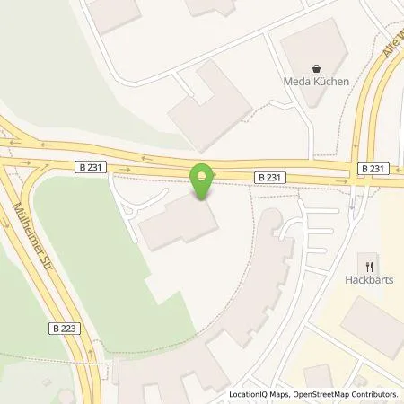 Standortübersicht der Tankstelle Energieversorgung Oberhausen AG in 46047 Oberhausen