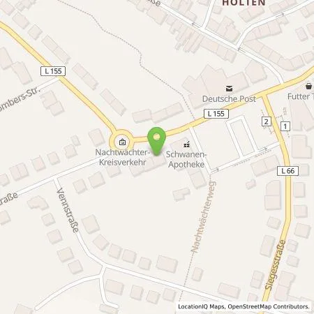 Standortübersicht der Tankstelle Energieversorgung Oberhausen AG in 46147 Oberhausen