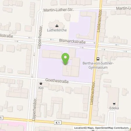 Standortübersicht der Tankstelle Energieversorgung Oberhausen AG in 46047 Oberhausen