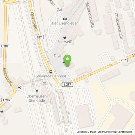 Standortübersicht der Tankstelle Energieversorgung Oberhausen AG in 46145 Oberhausen