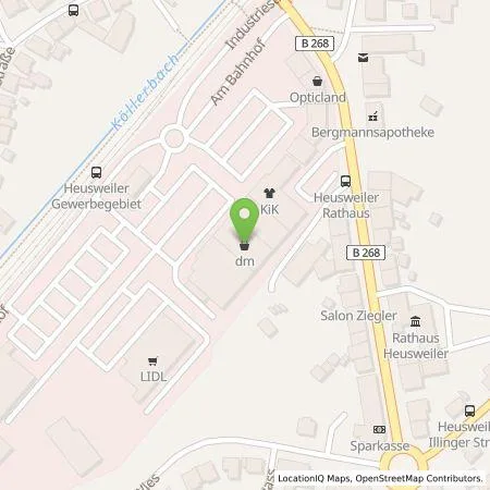 Standortübersicht der Tankstelle energis GmbH in 66265 Heusweiler