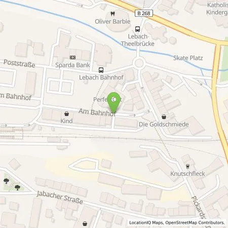 Standortübersicht der Tankstelle energis GmbH in 66822 Lebach