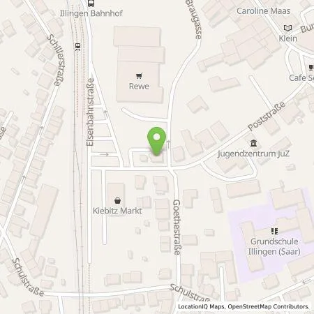 Standortübersicht der Tankstelle energis GmbH in 66557 Illingen