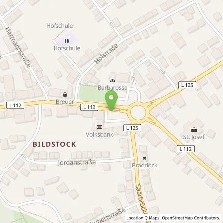 Standortübersicht der Tankstelle energis GmbH in 66299 Bildstock