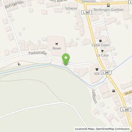 Standortübersicht der Tankstelle energis GmbH in 66701 Beckingen