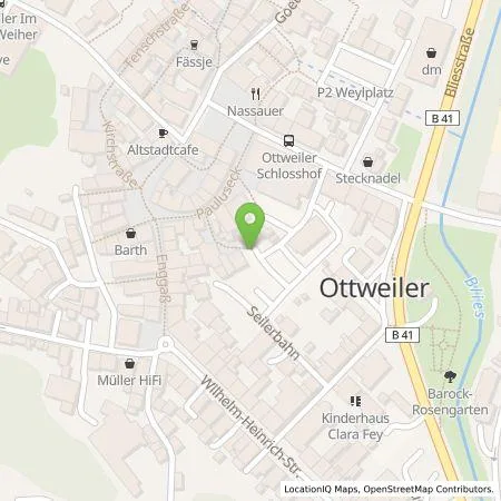 Standortübersicht der Tankstelle energis GmbH in 66564 Ottweiler