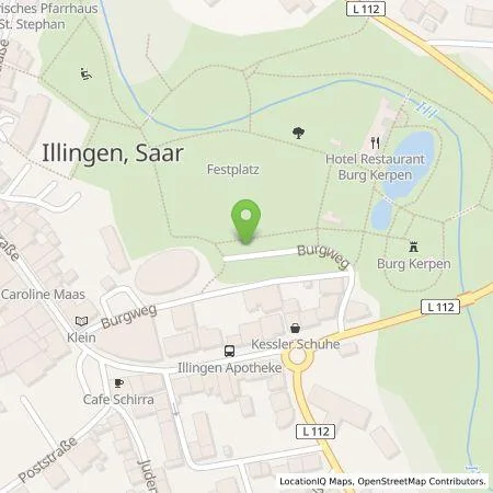 Standortübersicht der Tankstelle energis GmbH in 66557 Illingen