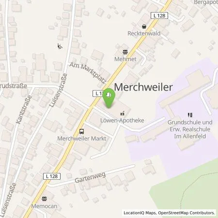 Standortübersicht der Tankstelle energis GmbH in 66589 Merchweiler