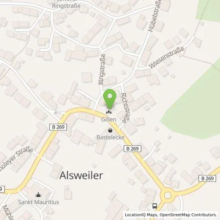 Standortübersicht der Tankstelle energis GmbH in 66646 Marpingen - Alsweiler