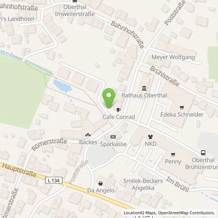 Standortübersicht der Tankstelle energis GmbH in 66649 Oberthal