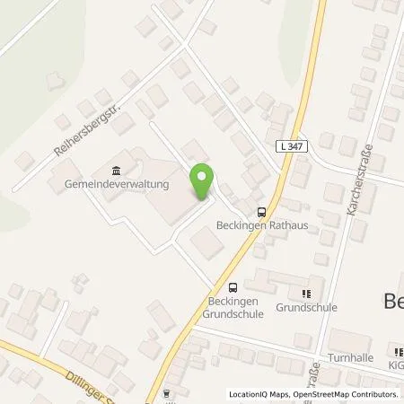 Standortübersicht der Tankstelle energis GmbH in 66701 Beckingen