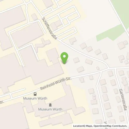 Standortübersicht der Tankstelle Adolf Würth GmbH & Co. KG in 74653 Künzelsau