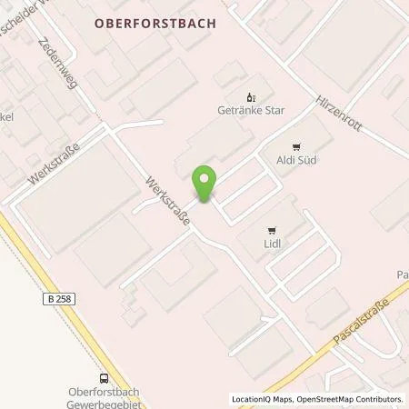 Standortübersicht der Tankstelle ALDI SÜD Immobilienverwaltungs-GmbH & Co. oHG in 52076 Aachen