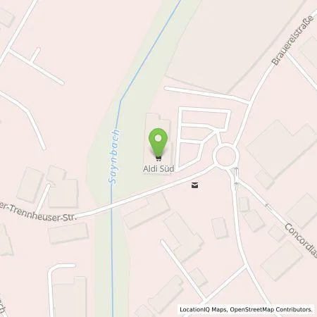 Standortübersicht der Tankstelle ALDI SÜD Immobilienverwaltungs-GmbH & Co. oHG in 56170 Bendorf