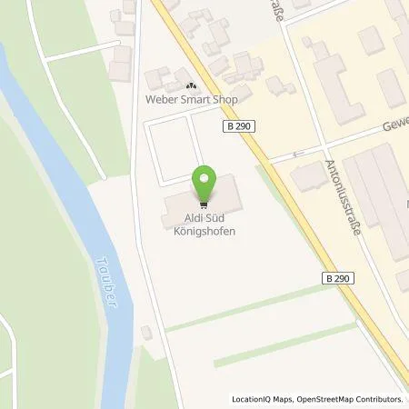 Standortübersicht der Tankstelle ALDI SÜD Immobilienverwaltungs-GmbH & Co. oHG in 97922 Lauda-Königshofen