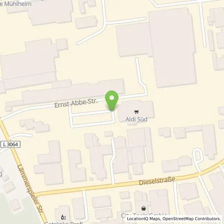 Standortübersicht der Tankstelle ALDI SÜD Immobilienverwaltungs-GmbH & Co. oHG in 63165 Mühlheim am Main
