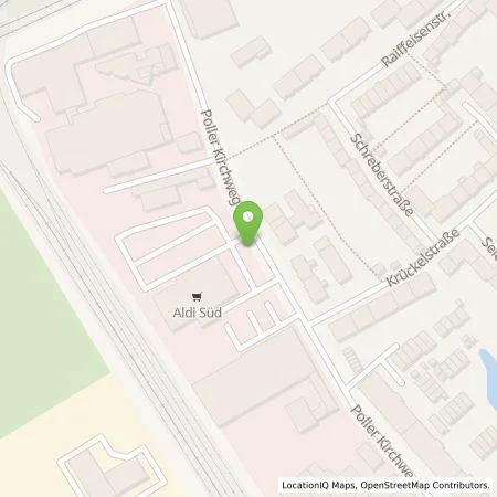 Standortübersicht der Tankstelle ALDI SÜD Immobilienverwaltungs-GmbH & Co. oHG in 51105 Köln (Poll)