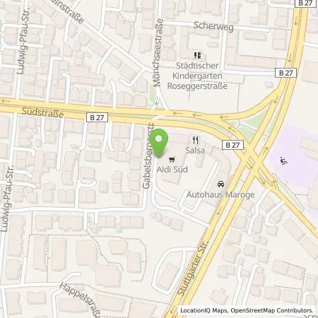 Standortübersicht der Tankstelle ALDI SÜD Immobilienverwaltungs-GmbH & Co. oHG in 74074 Heilbronn