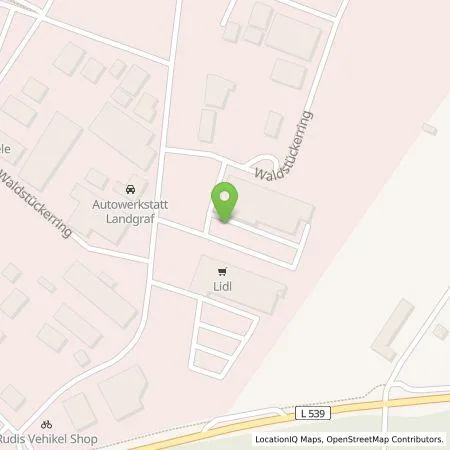 Standortübersicht der Tankstelle ALDI SÜD Immobilienverwaltungs-GmbH & Co. oHG in 76756 Bellheim