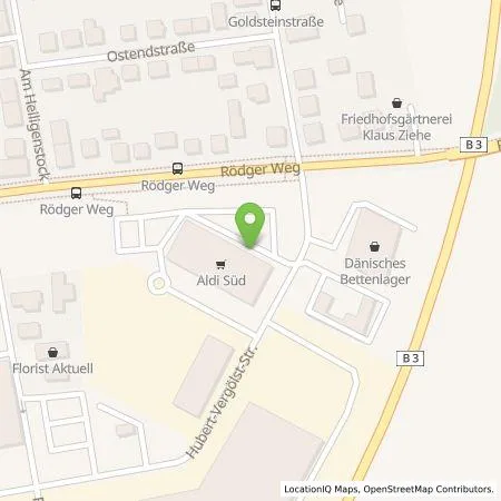 Standortübersicht der Tankstelle ALDI SÜD Immobilienverwaltungs-GmbH & Co. oHG in 61231 Bad Nauheim