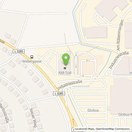 Standortübersicht der Tankstelle ALDI SÜD Immobilienverwaltungs-GmbH & Co. oHG in 35582 Wetzlar (Dutenhofen)