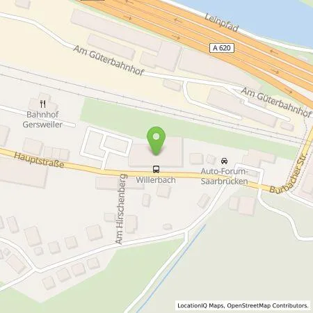 Standortübersicht der Tankstelle ALDI SÜD Immobilienverwaltungs-GmbH & Co. oHG in 66128 Saarbrücken